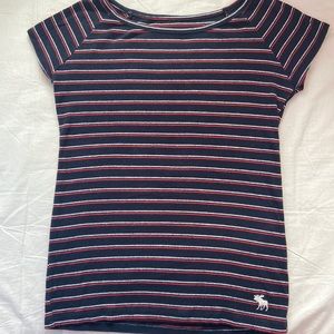 Abercrombie kids striped tee